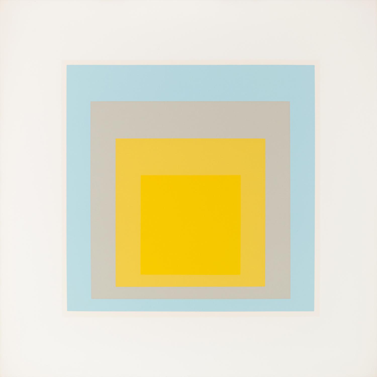 Josef Albers (American/German, 1888-1976) — Homage to the Square: Ten Works by Josef Albers, 1962