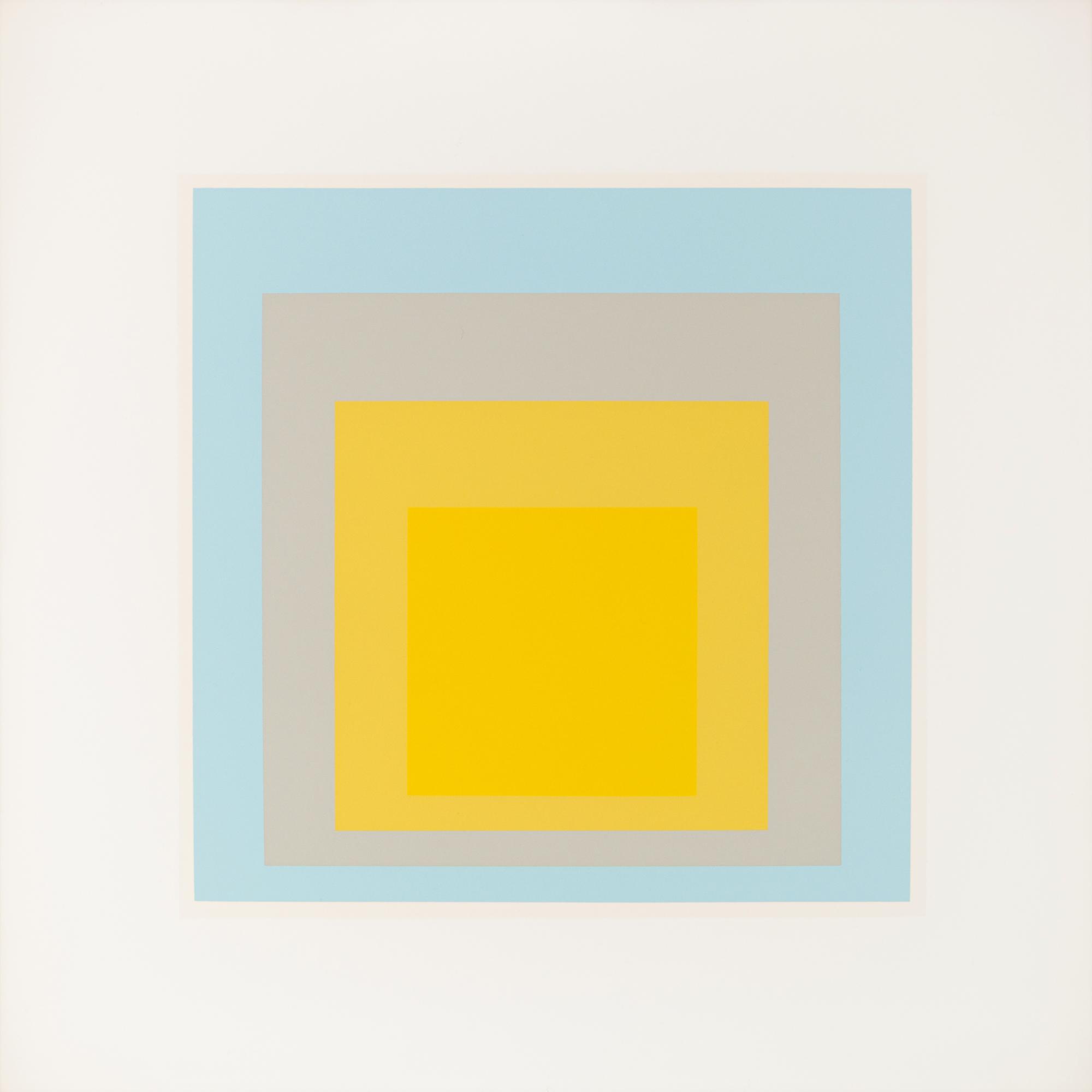 Josef Albers (American/German, 1888-1976) — Homage to the Square: Ten Works by Josef Albers, 1962