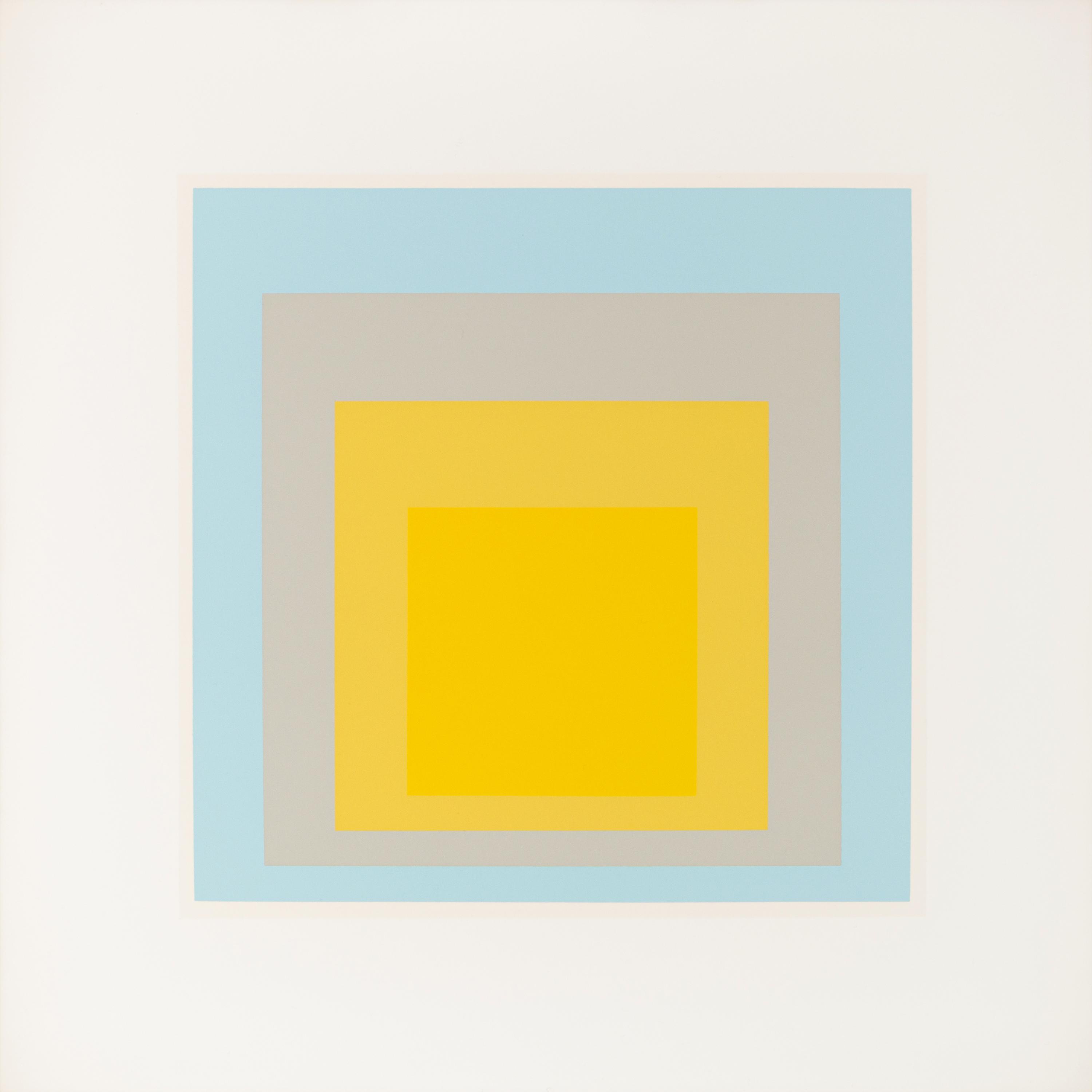 Josef Albers (American/German, 1888-1976) — Homage to the Square: Ten Works by Josef Albers, 1962