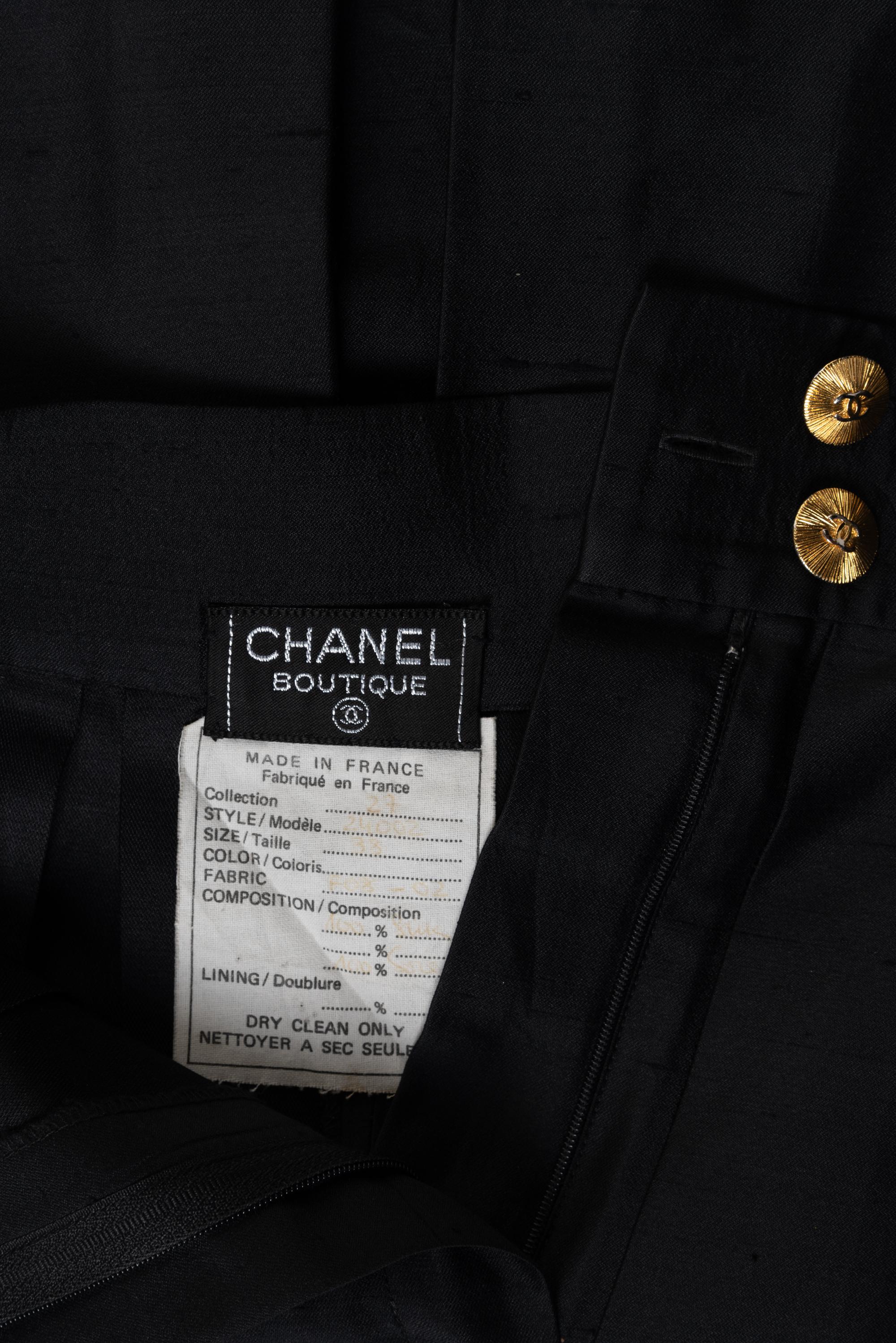 Four Designer Skirts: Three Chanel, One Gucci, 1980s-90s