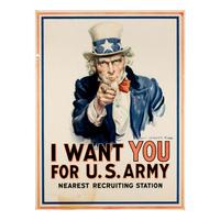 [WWI]. Flagg, James Montgomery (1877-1960). I Want YOU For U.S. Army . New York: Leslie-Judge Co., 1917.