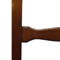 A Wood and Glass French Cafe Menu Stand 31" W x 37" D x 73.5" H — France, Mid-20th Century