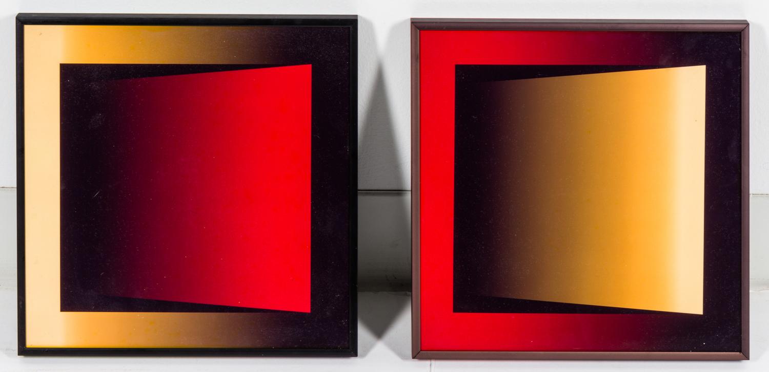 Bonnie Porter, (American, 20th century), Issue #1, (diptych)