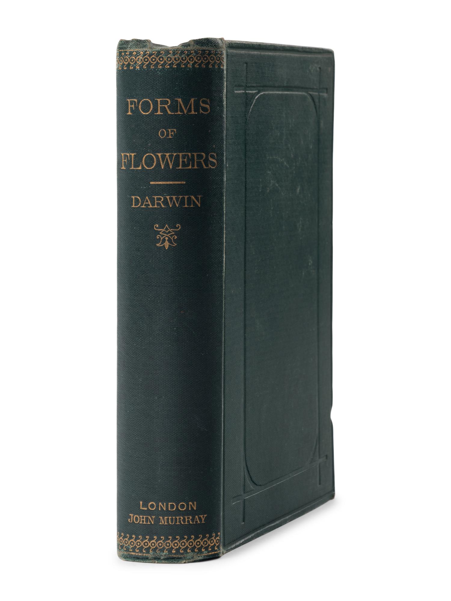 DARWIN, Charles (1809-1882). The Different Forms of Flowers on Plants of the Same Species . London: John Murray, 1877.