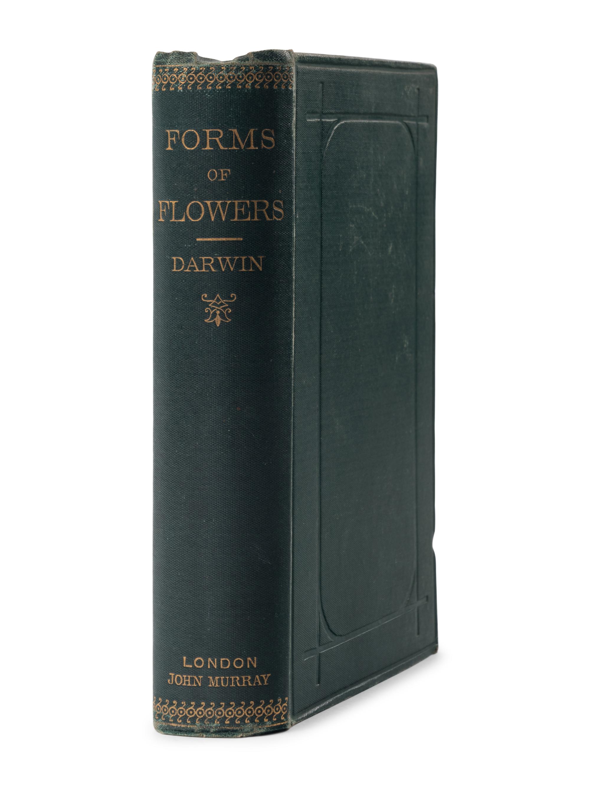 DARWIN, Charles (1809-1882). The Different Forms of Flowers on Plants of the Same Species . London: John Murray, 1877.
