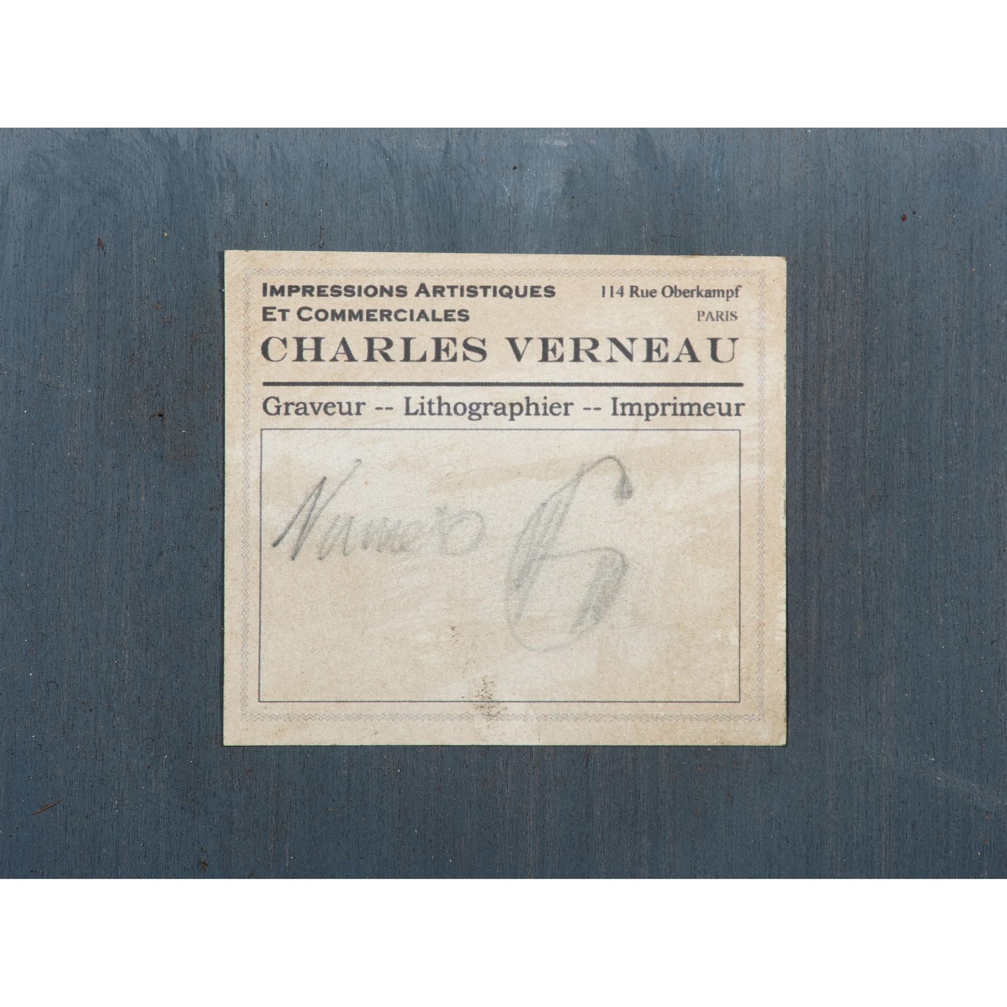 A Champagne Lanson and le Homard Painted Advertising Panel