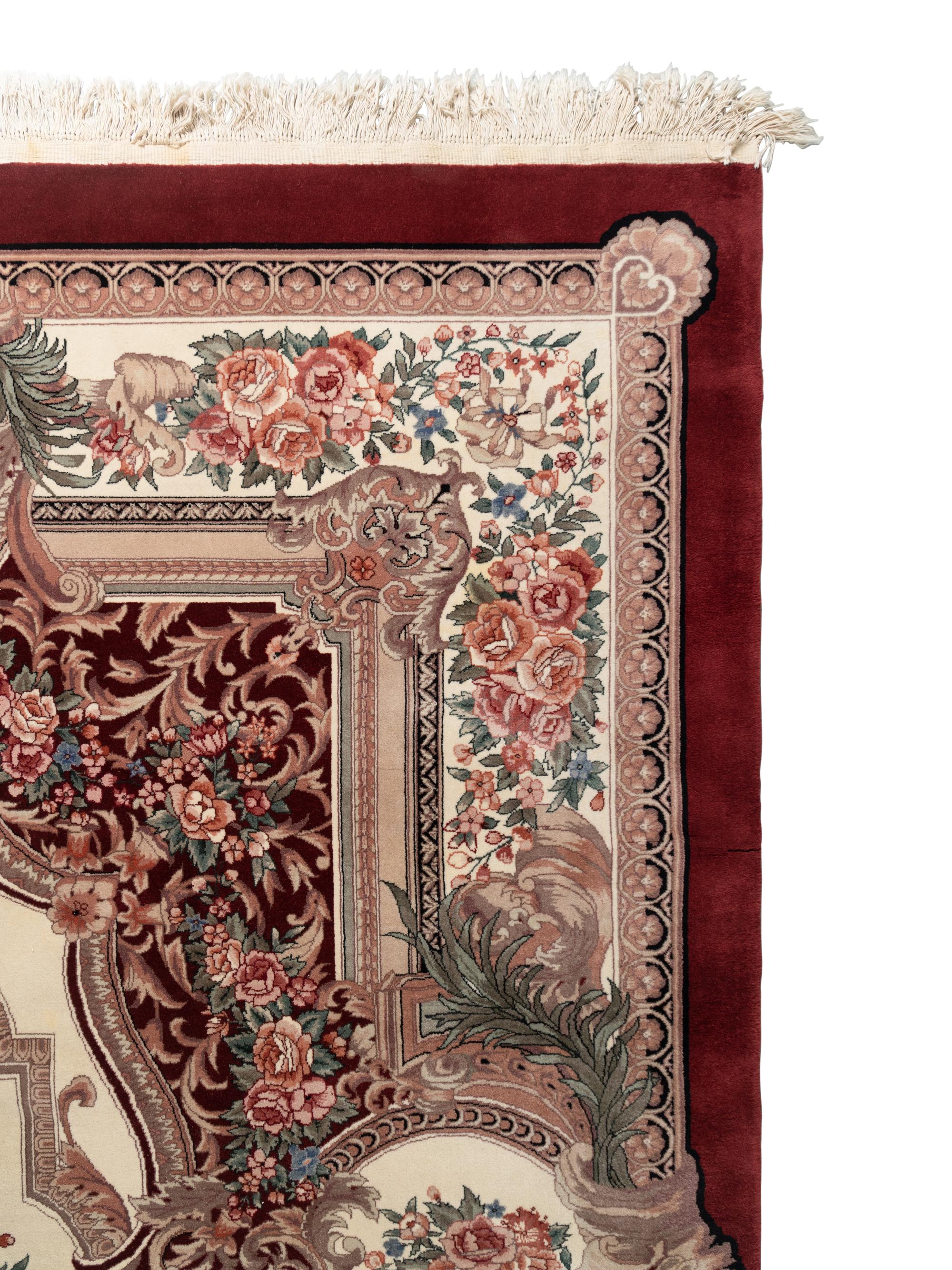 A Sino-Aubusson Wool Rug