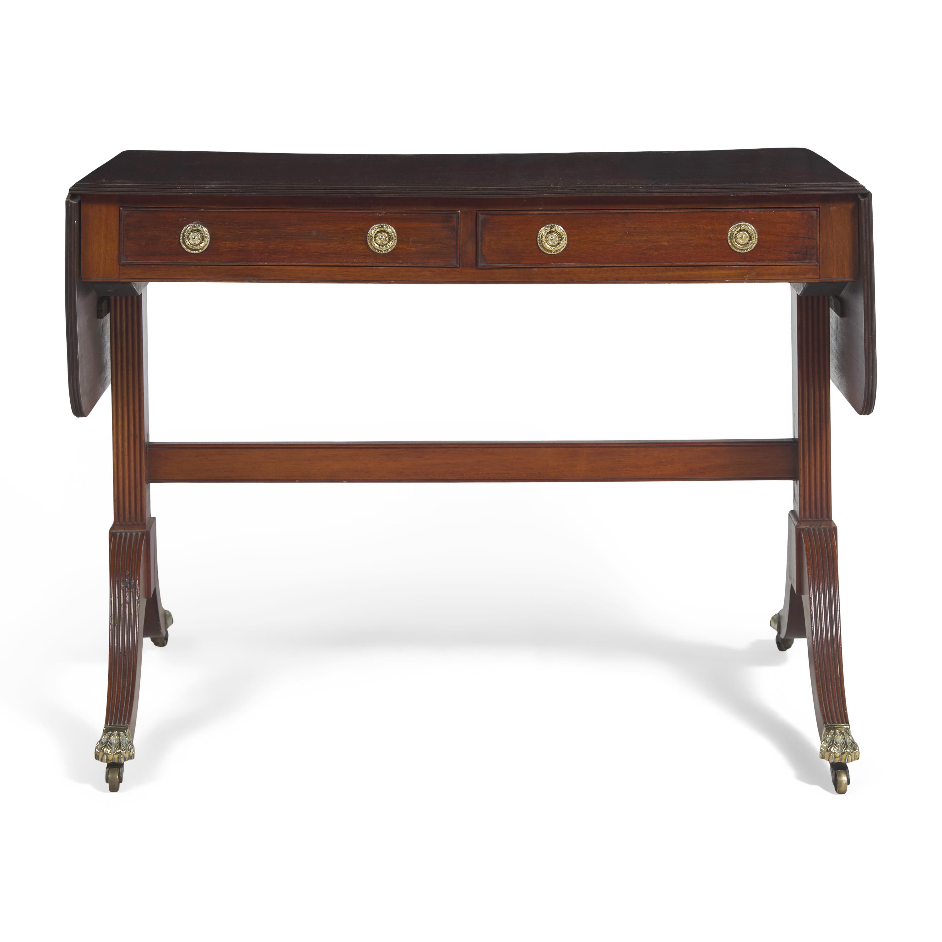A Regency Mahogany Sofa Table