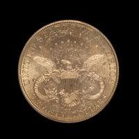 A United States 1890-S Liberty Head $20 Gold Coin
