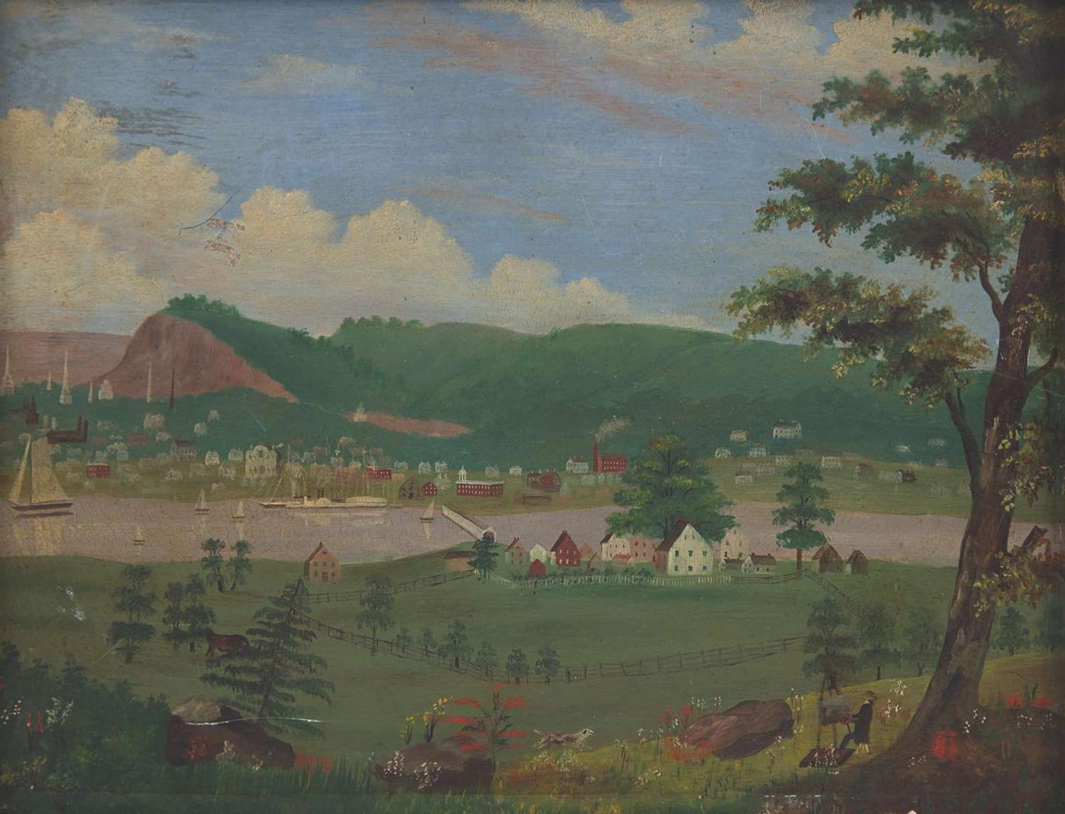 Joseph Henry Hidley (American, 1830–1872) - Panoramic Landscape