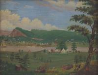 Joseph Henry Hidley (American, 1830–1872) - Panoramic Landscape