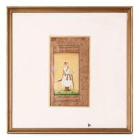 Four Islamic and Indian Miniatures Paintings
