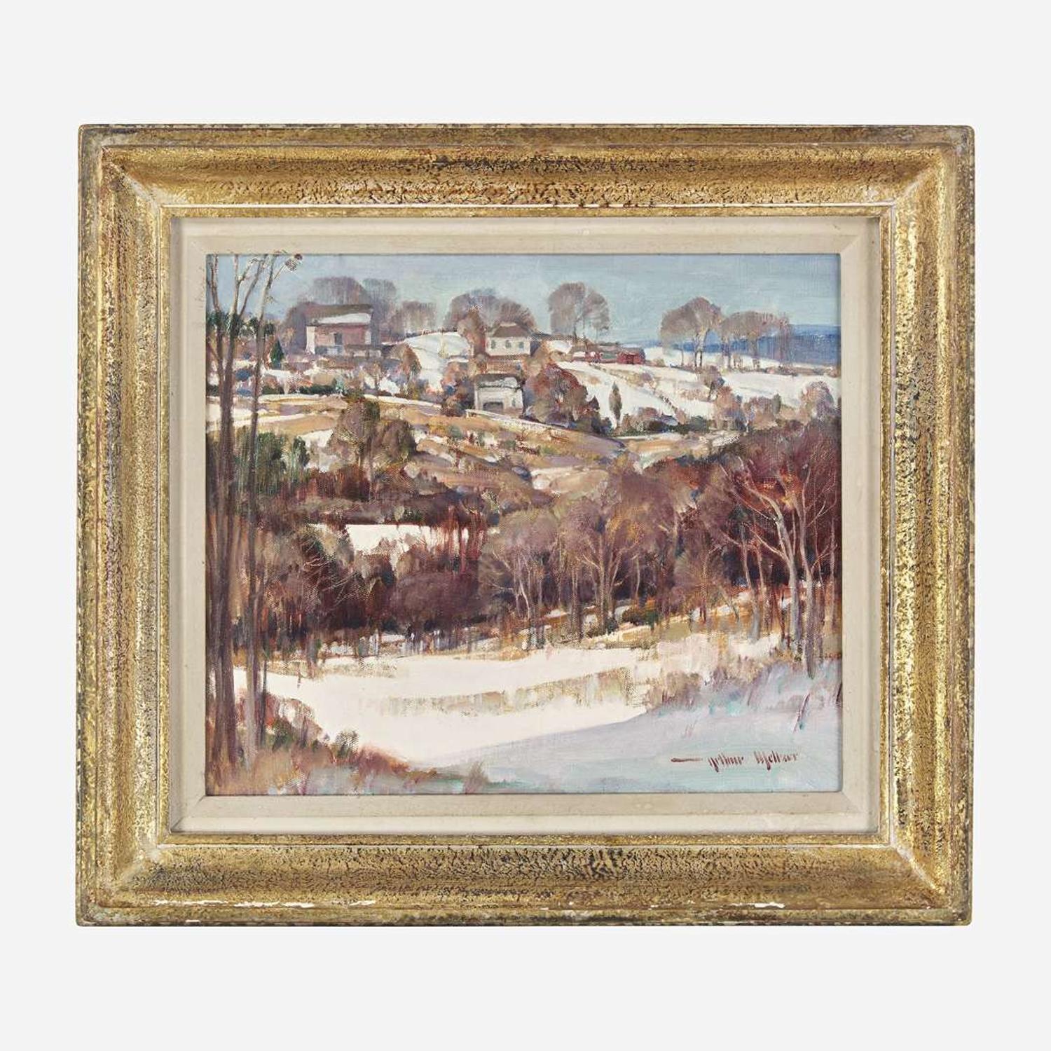 Arthur Meltzer (American, 1893–1989) The Valley in Winter