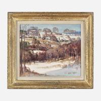 Arthur Meltzer (American, 1893–1989) The Valley in Winter