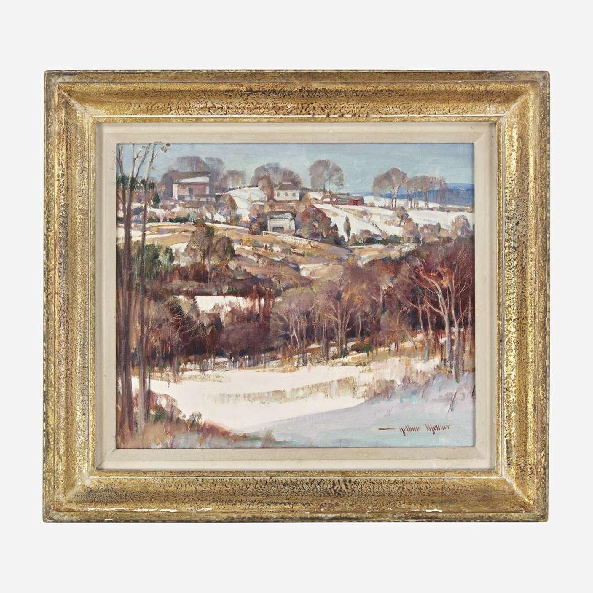 Arthur Meltzer (American, 1893–1989) The Valley in Winter
