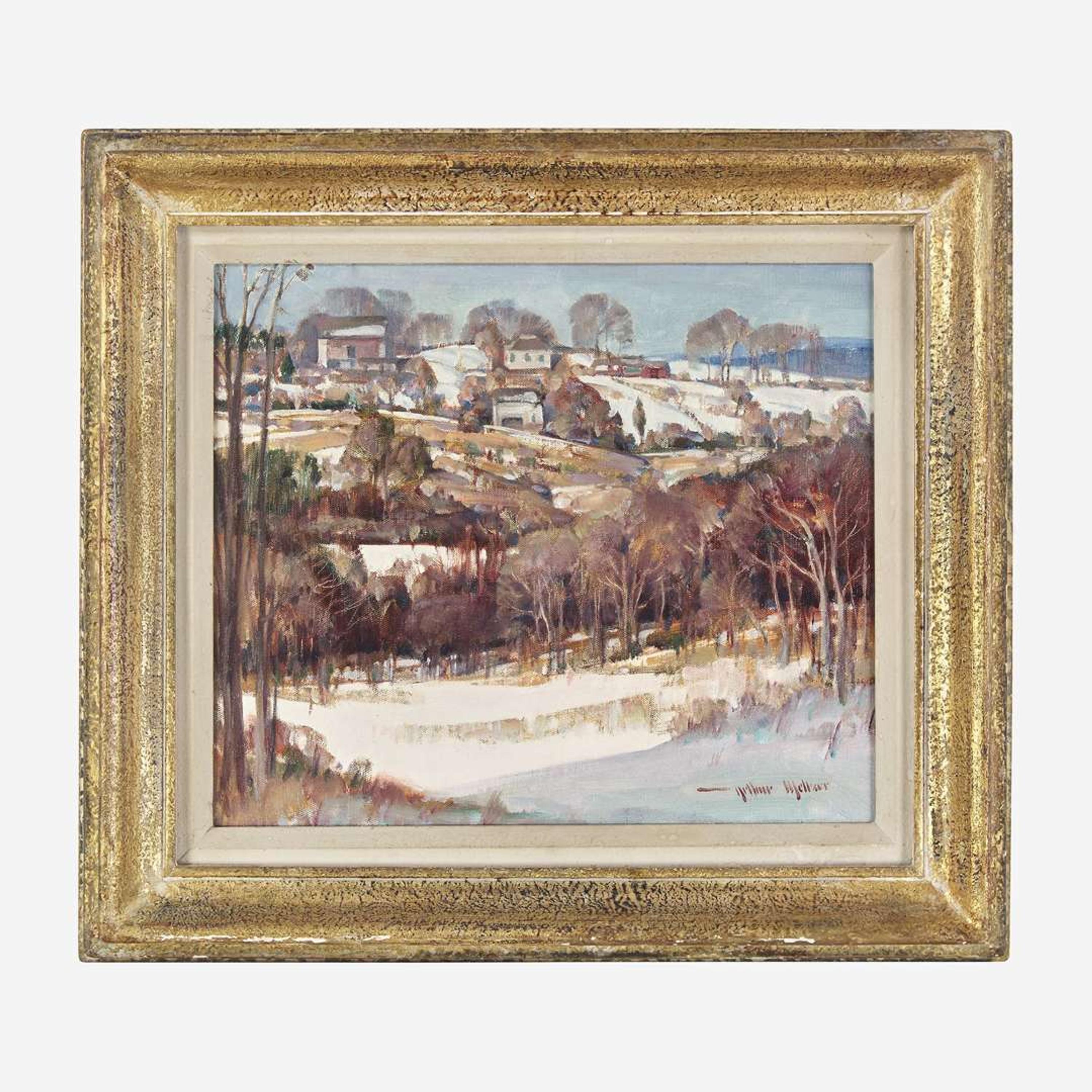 Arthur Meltzer (American, 1893–1989) The Valley in Winter