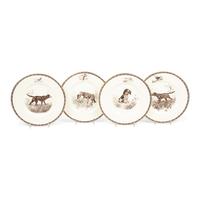 A Set of Twelve Wedgwood The American Sporting Dog Porcelain Plates