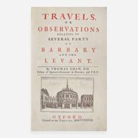 [Travel & Exploration] Shaw, Thomas Travels or Observations Relating to Several Parts of Barbary and the Levant