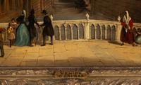 Two Views of Venice: St. Marc Square and the Bridge of Sighs