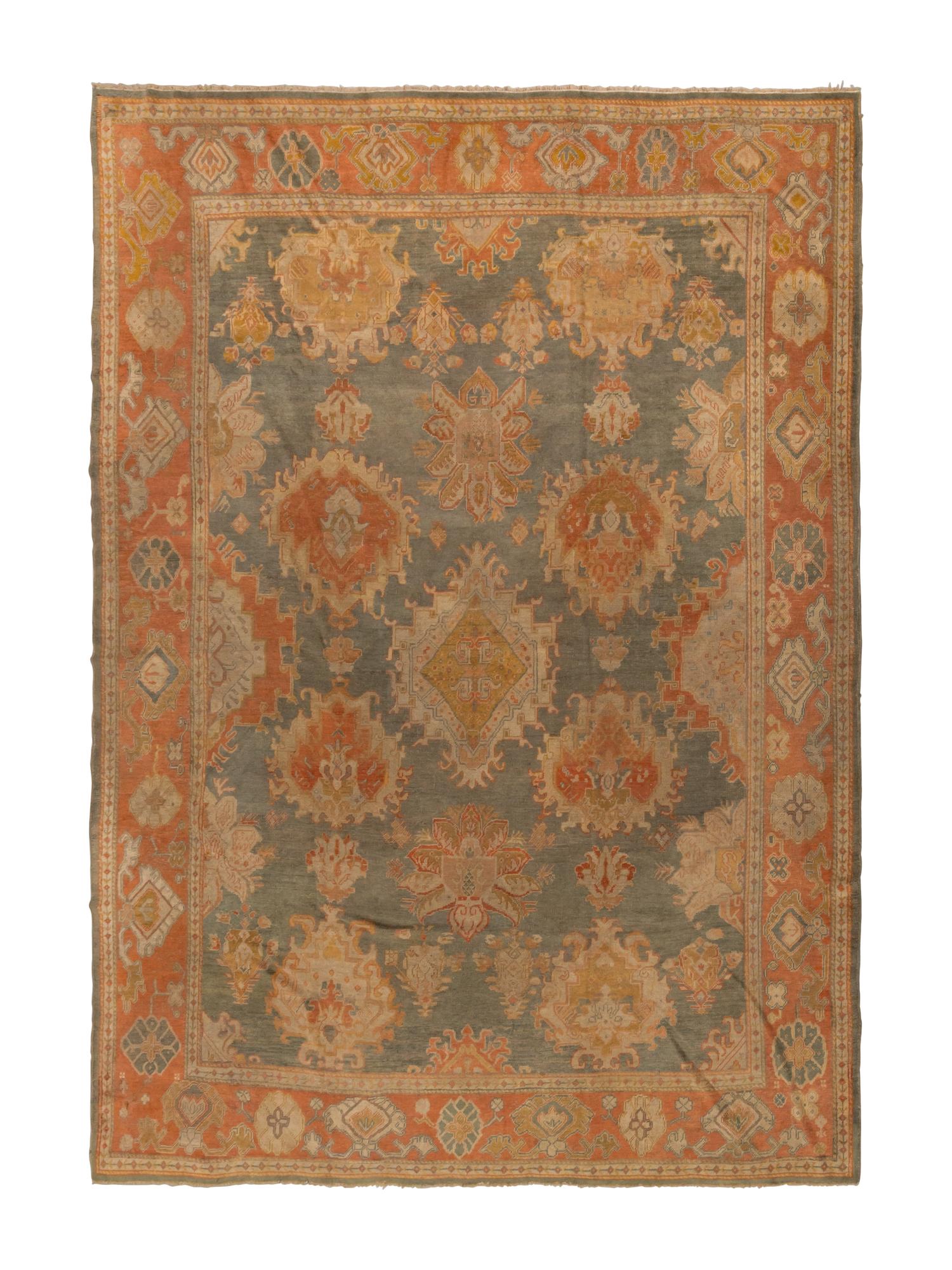 An Oushak Rug