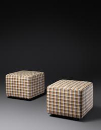 Pair of Ottomans Frey House I, Palm Springs