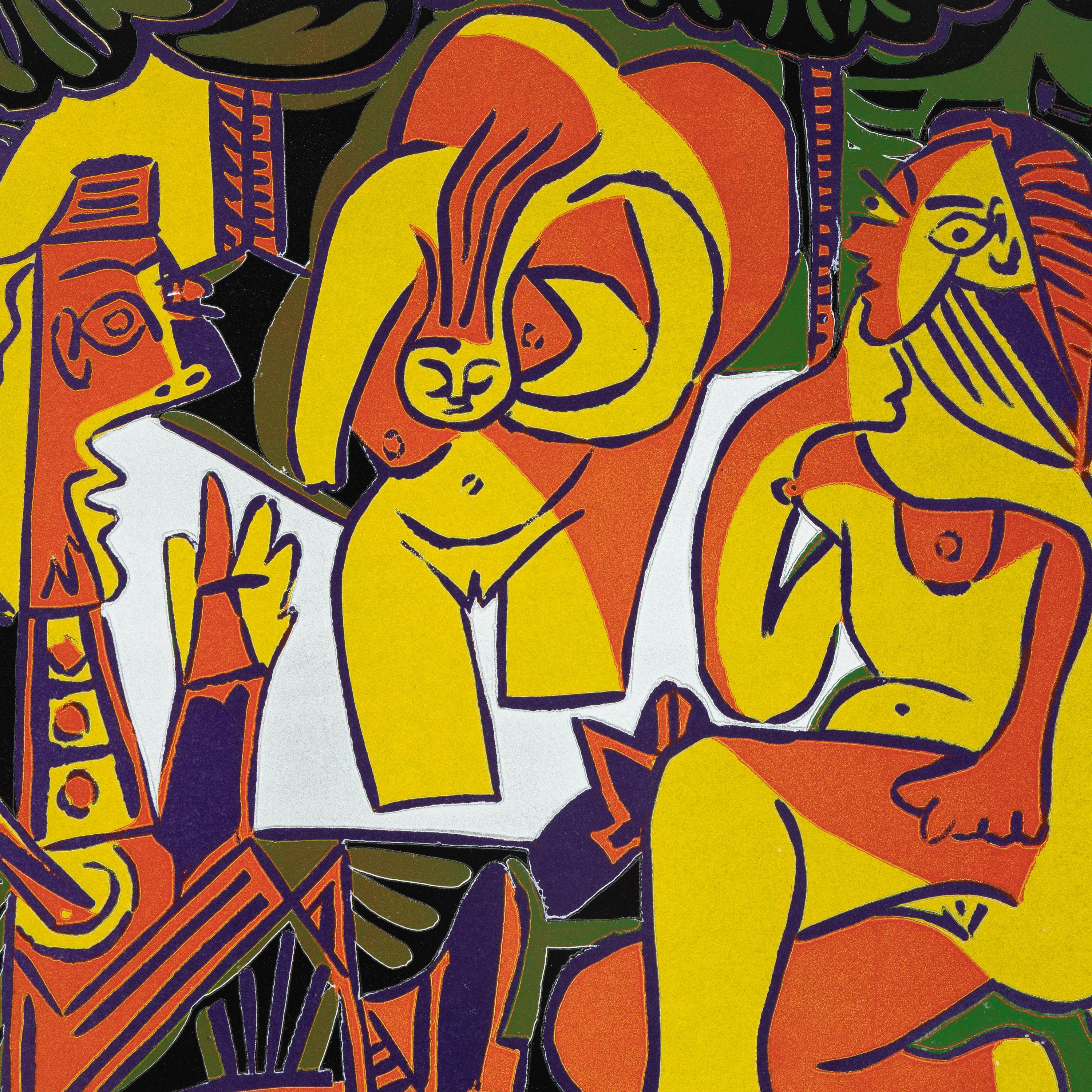 Pablo Picasso (Spanish, 1881–1973) — Le Déjeuner sur l'herbe , d'après Manet I, 1962