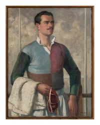 The Harlequin Cricket Player , c. 1935-36