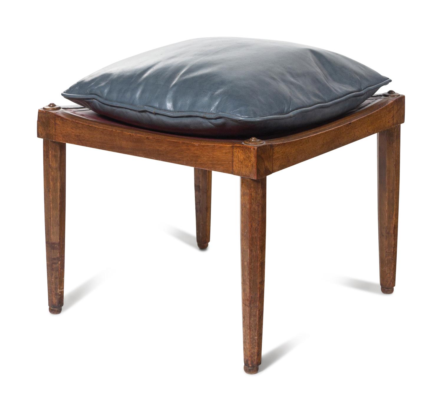 A Set of Four Directoire Walnut Chairs