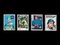 A Reggie Jackson Signature Series Set of Signed Autograph Baseball Cards,