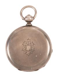 [CIVIL WAR]. Presentation watch engraved to Major Jeremiah A. Sullivan, 13th NY Infantry & 1st NY Veteran Cavalry, KIA at Cabletown, WV, with CDV in uniform.
