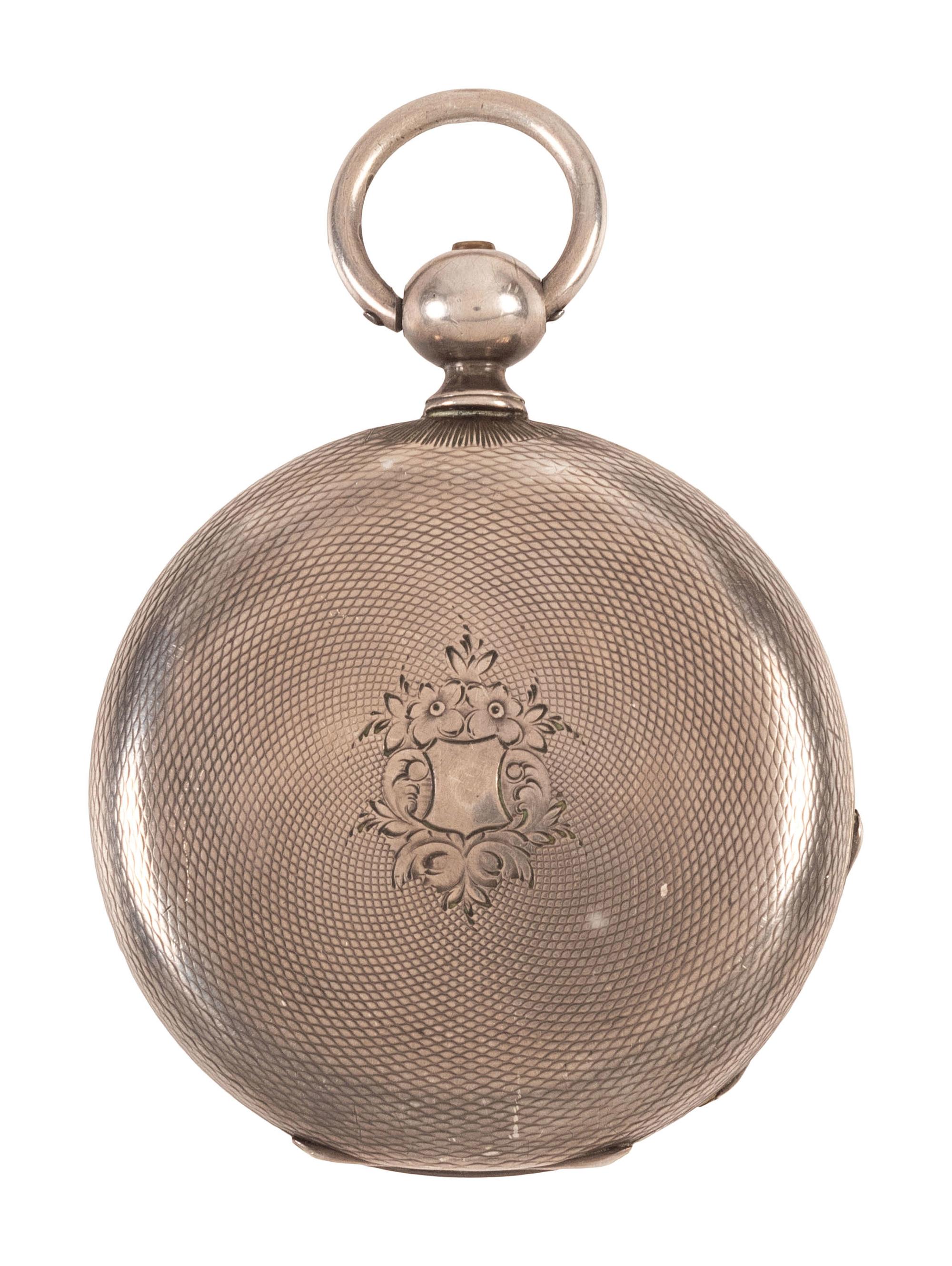 [CIVIL WAR]. Presentation watch engraved to Major Jeremiah A. Sullivan, 13th NY Infantry & 1st NY Veteran Cavalry, KIA at Cabletown, WV, with CDV in uniform.