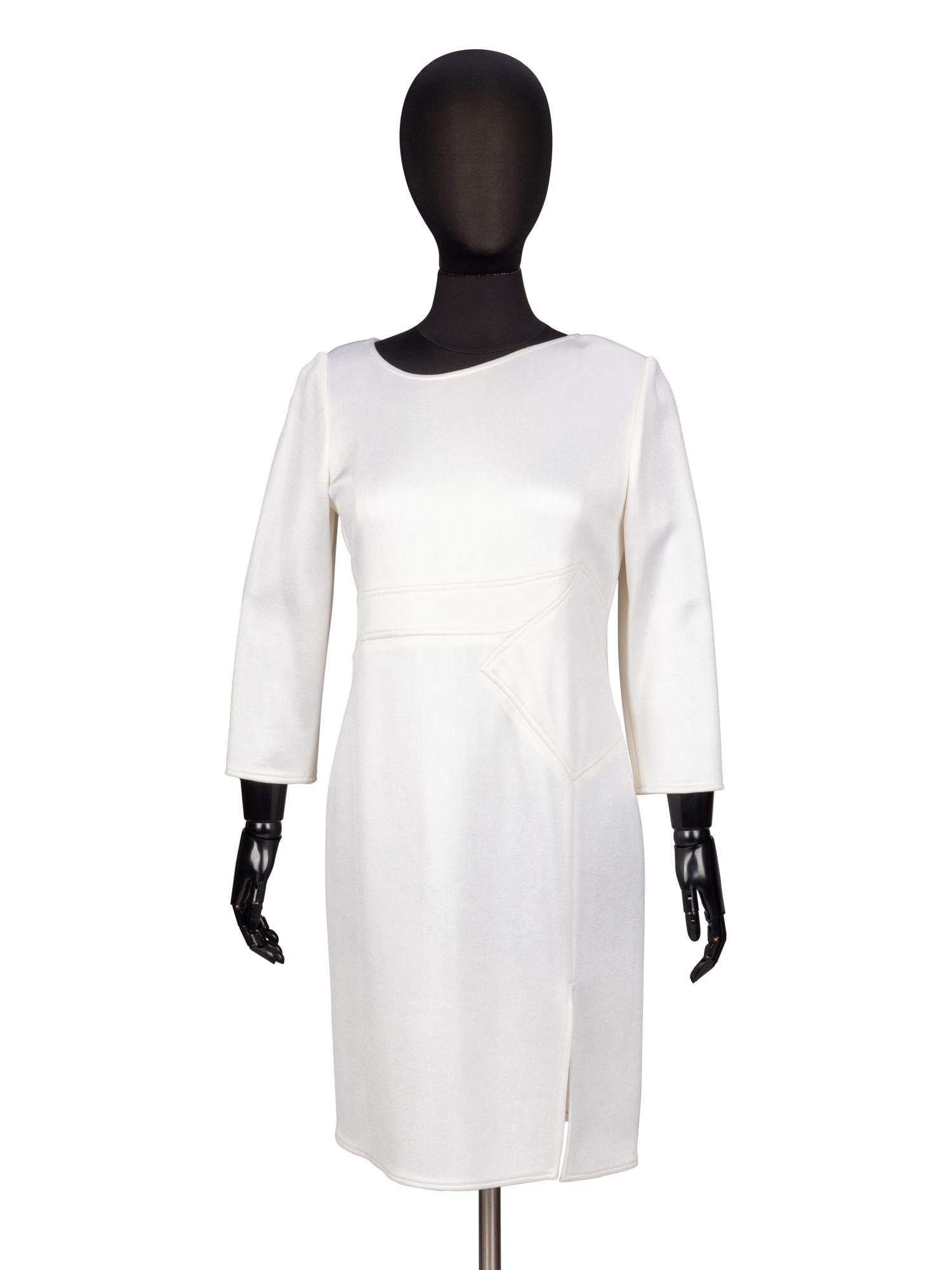 Ralph Rucci, Long Sleeve Knit Dress
