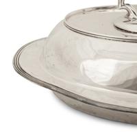 An American Silver Covered Vegetable Dish