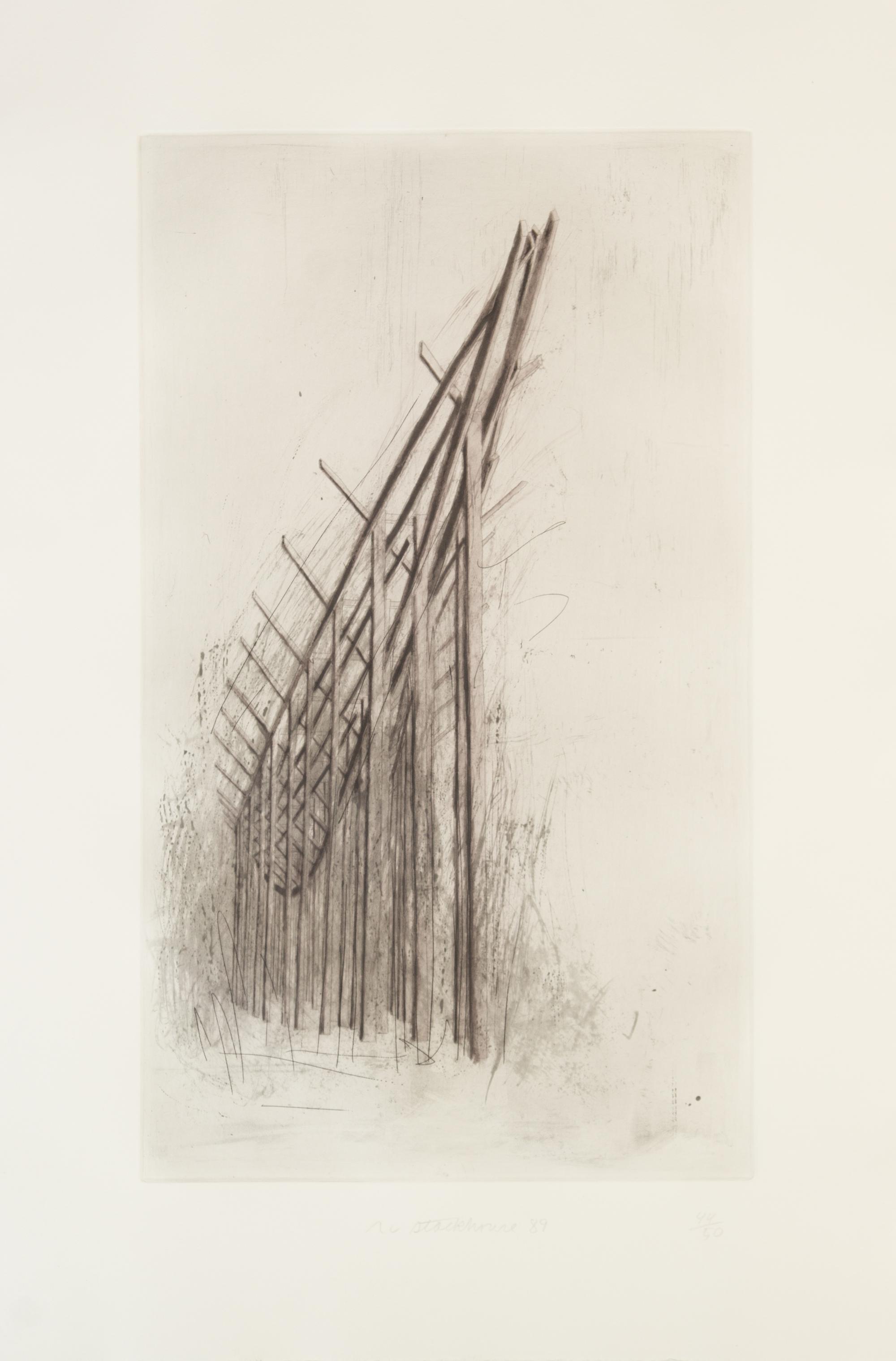 Robert Stackhouse, (American, b. 1942), Sources and Structures, 1988-1989 (portfolio of 6)