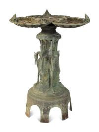 A Cast Bronze Fountain — 20TH CENTURY
