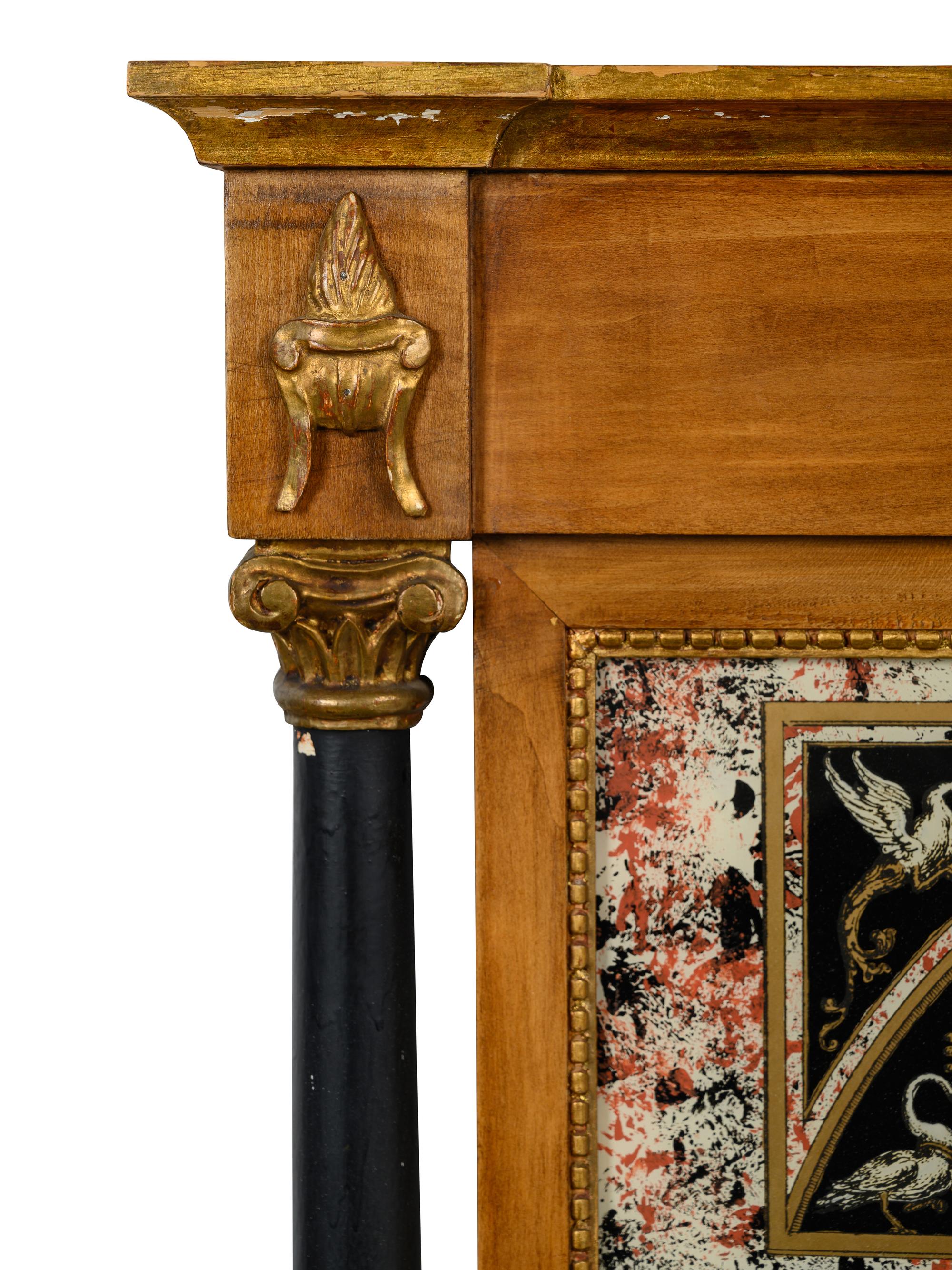 A Pair of Paladio Neoclassical Style Mirrors