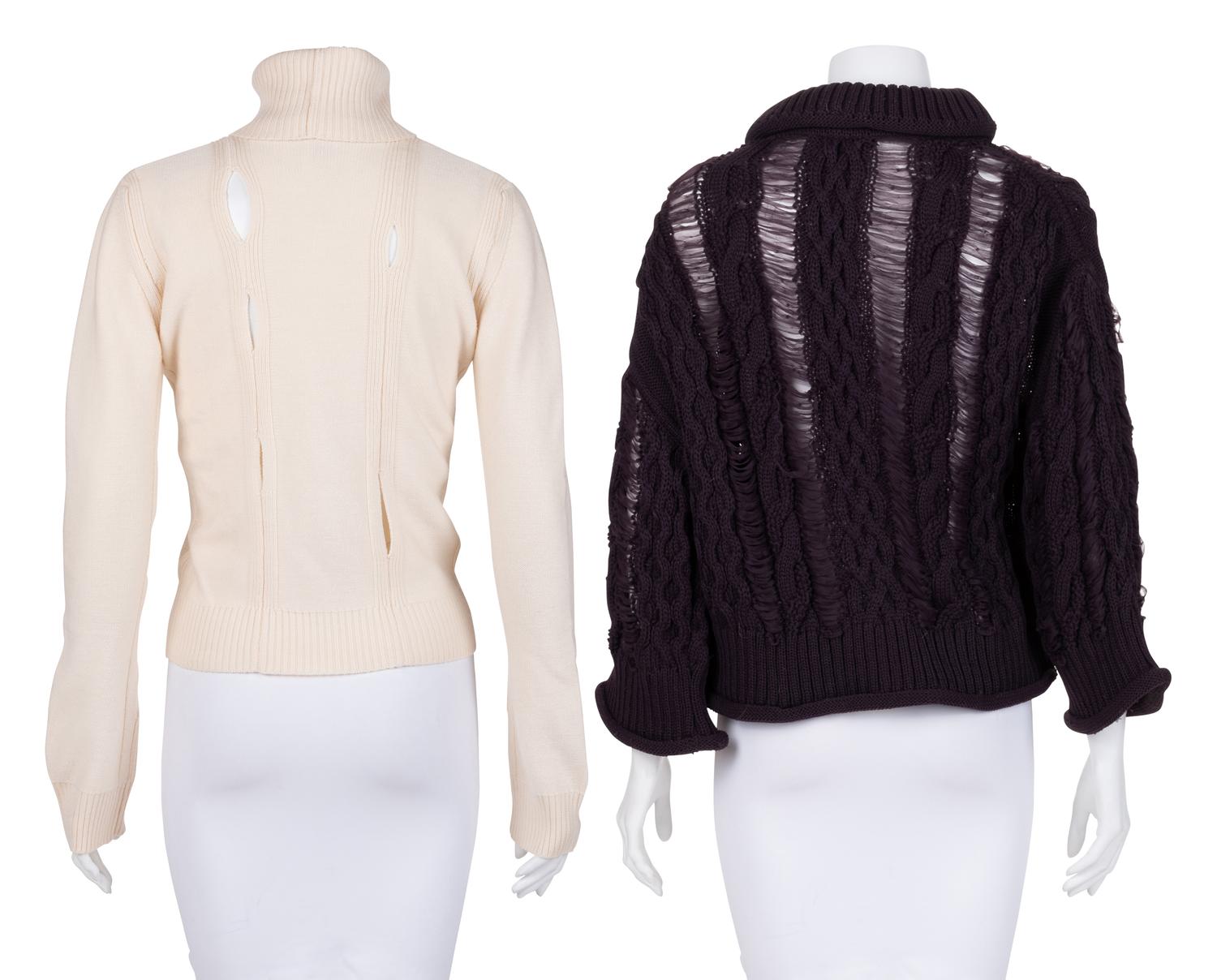 Two Christian Dior Knit Tops,1990-2000s