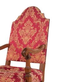 A Set of Eight Renaissance Revival Dining Chairs