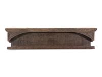 An English Carved Oak Hanging Rack in the William and Mary Taste