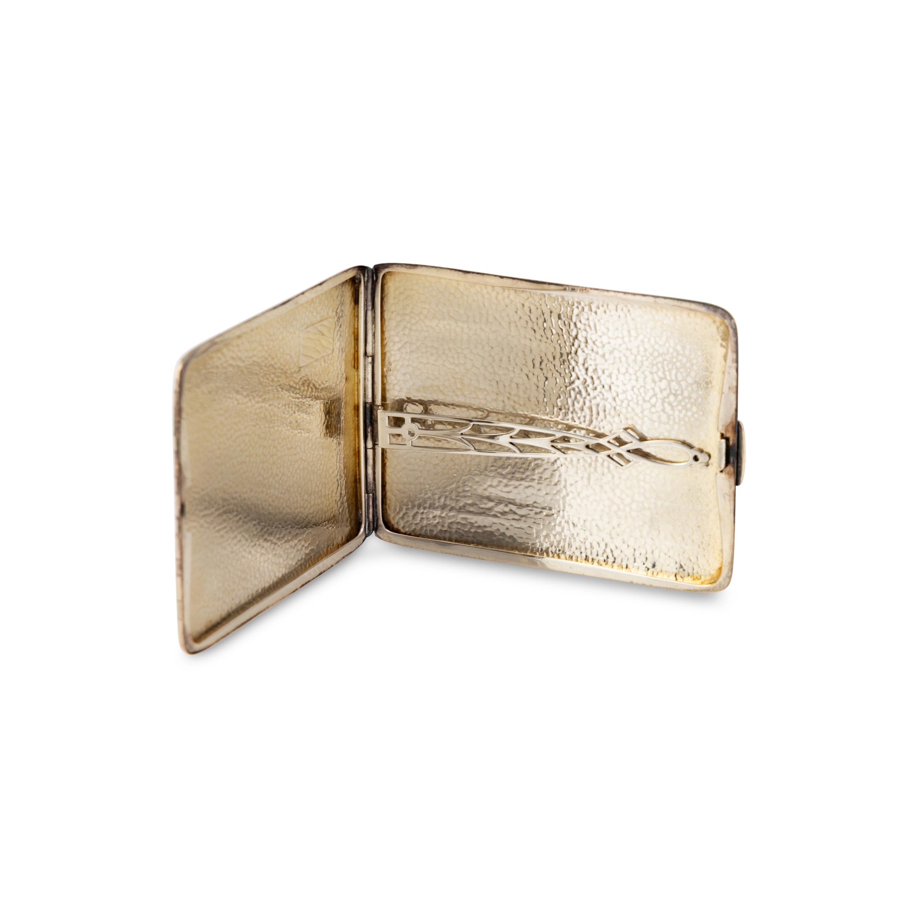 A Silver Cigarette Case