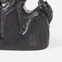 A Chinese carved hardwood brushrest probably 17th/18th Century