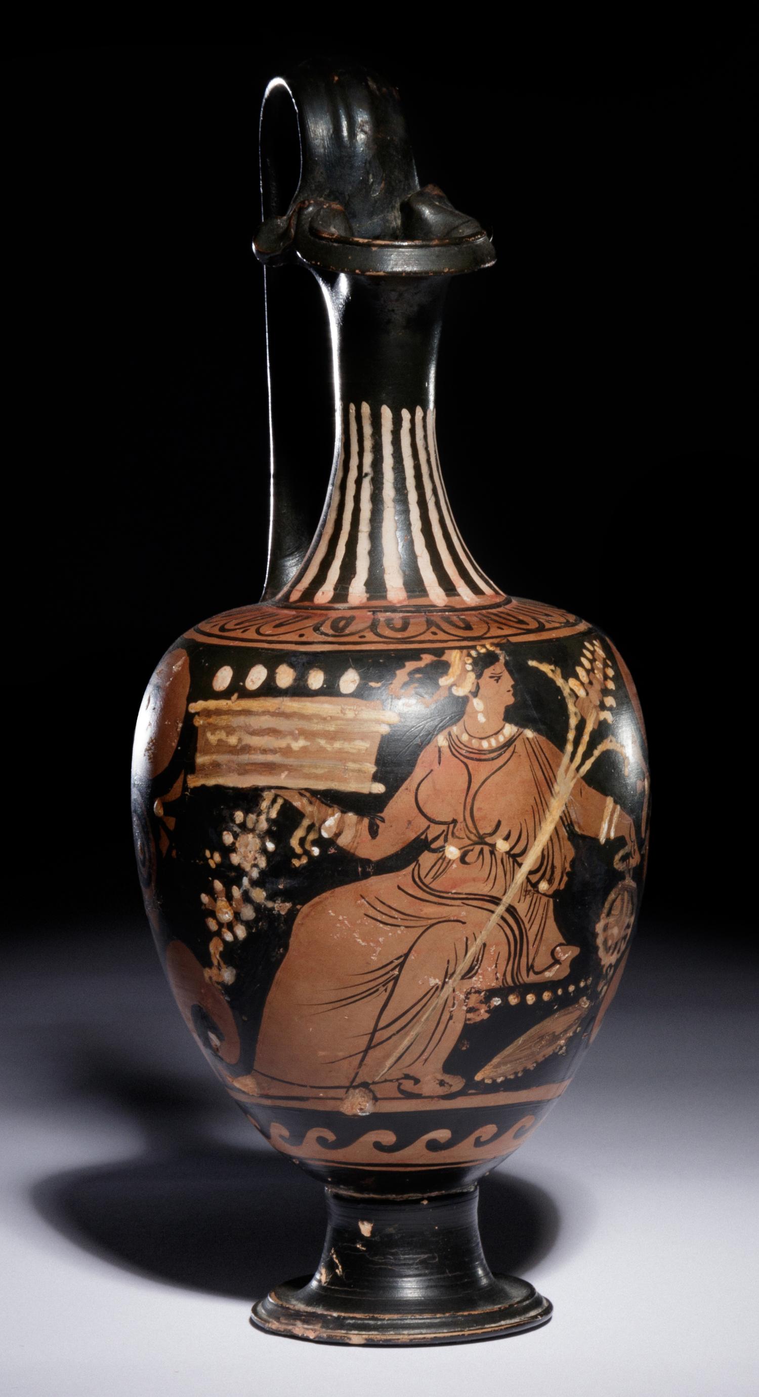 An Apulian Red-Figured Oinochoe