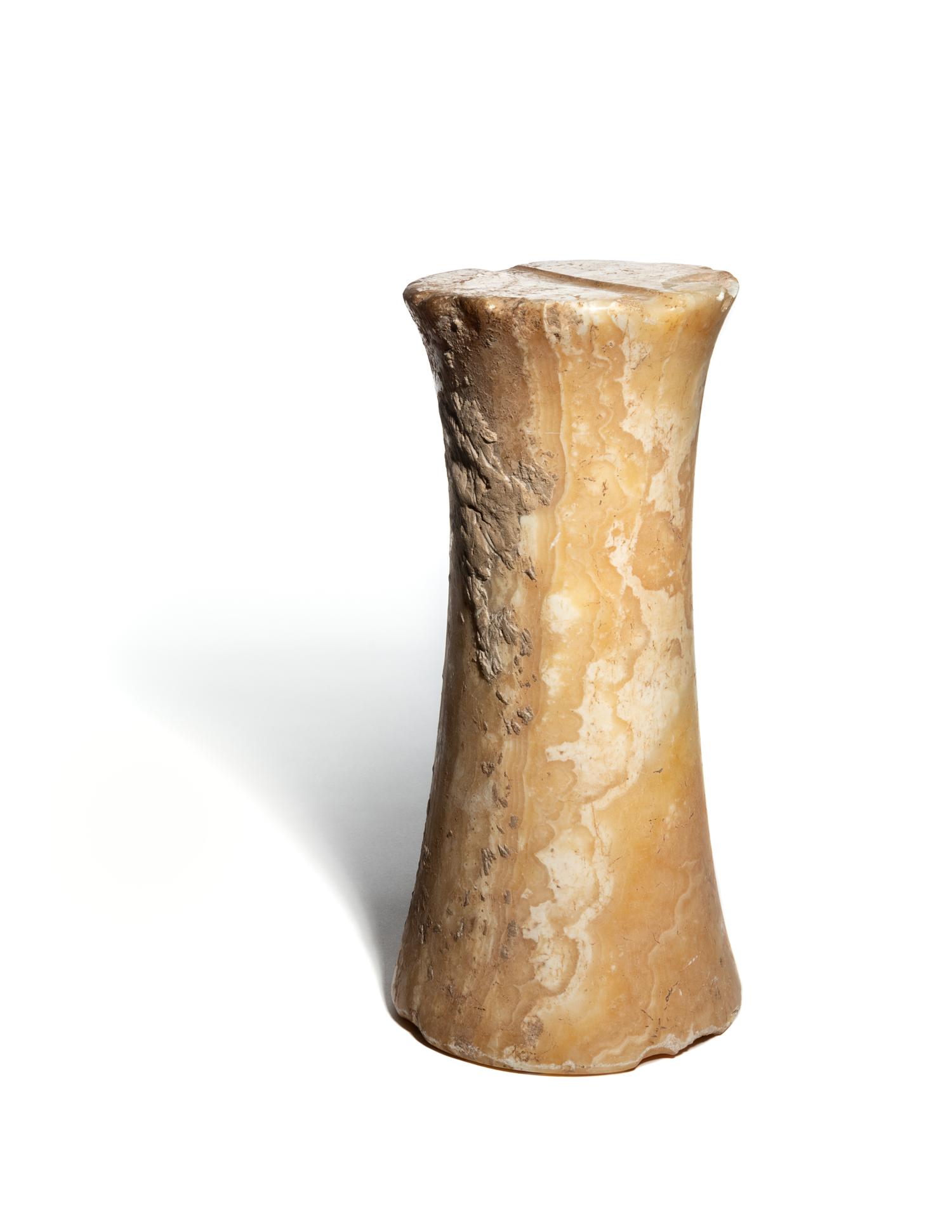 A Bactrian Calcite Columnar Ritual Object