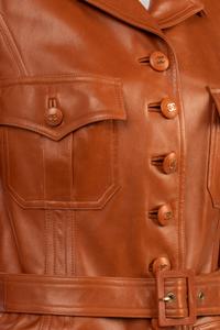 Chanel Lambskin Leather Safari Jacket, Fall, 1996