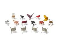 Group of Miniature Prototype and Production Chairs from the Miniatures Collection