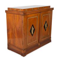 A Continental Neoclassical Mahogany Cabinet