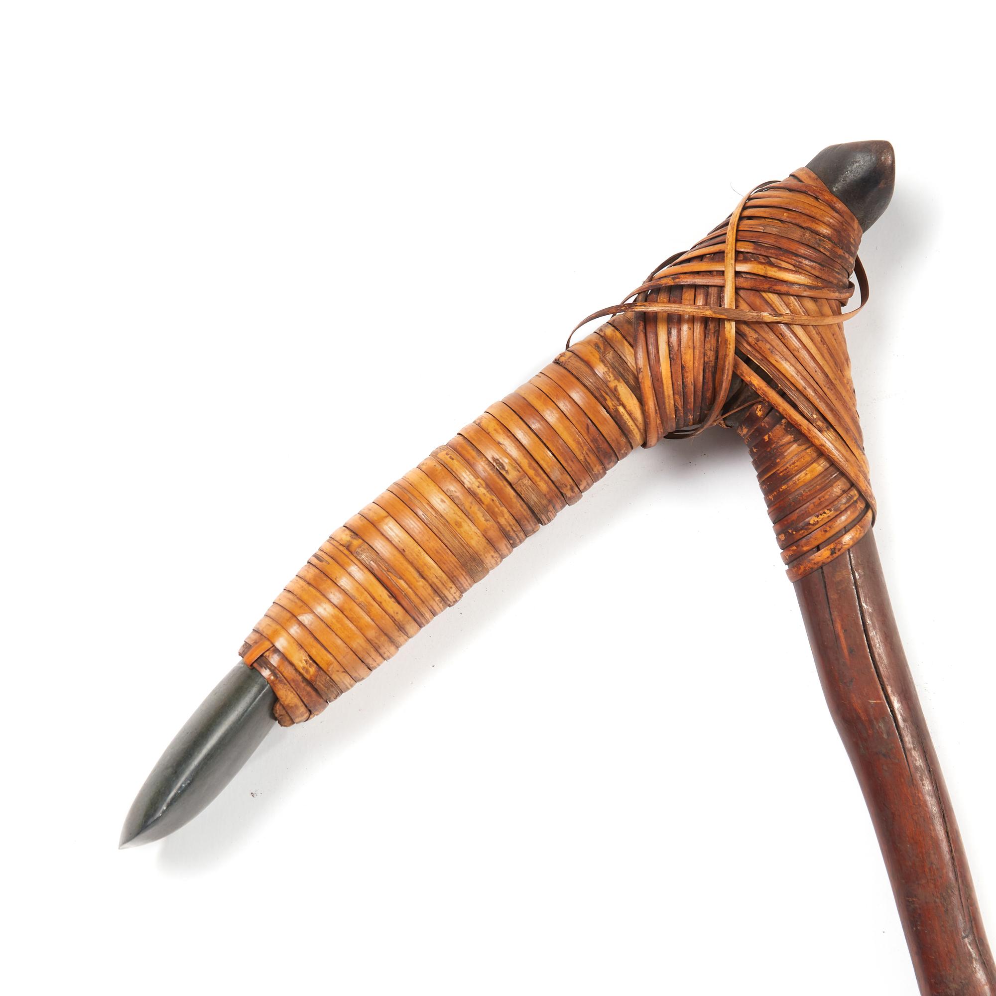 Two Asmat Adzes