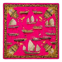 Two Hermès 90cm Silk Scarf, Carré