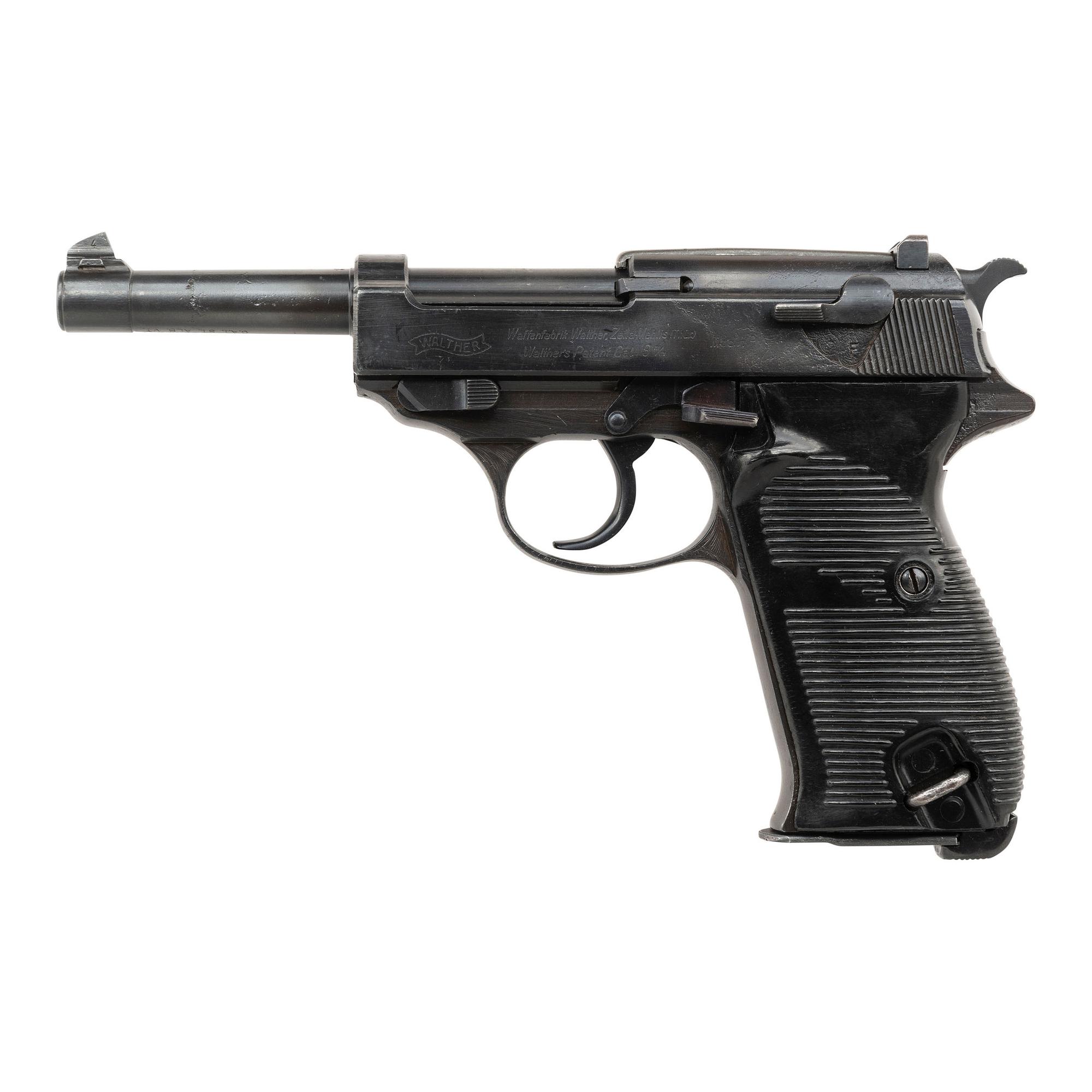 **Post-War Reworked Import Marked Pre-War Commercial Walther HP (P.38) Pistol