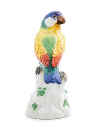 A Meissen Porcelain Parrot